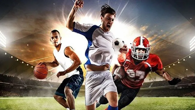 Sports betting odds on a screen